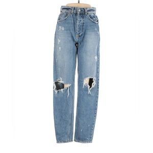 Distressed Blue Women's Jeans
